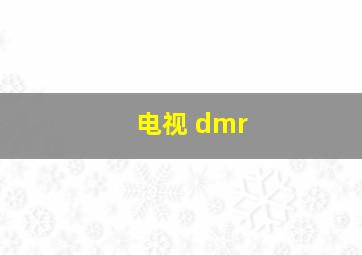 电视 dmr